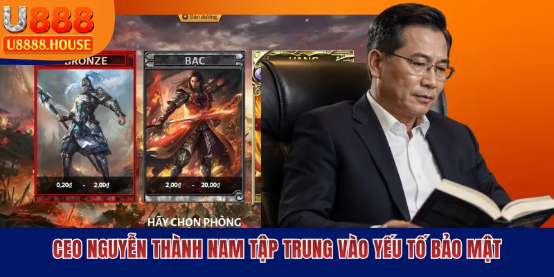 CEO Nguyễn Thành Nam tập trung vào yếu tố bảo mật