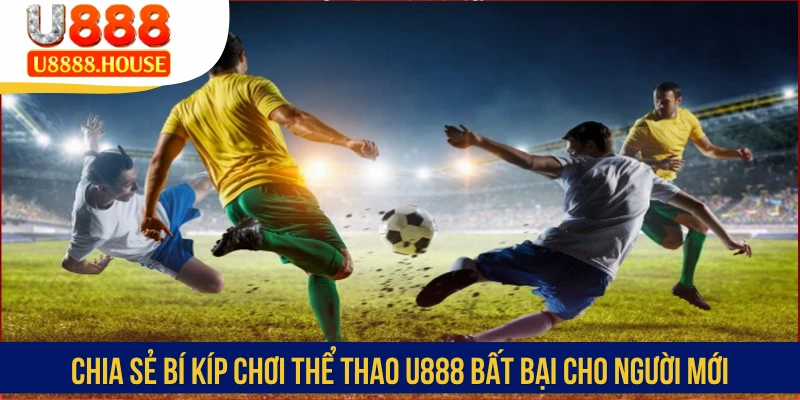 Chia sẻ bí kíp chơi thể thao U888 bất bại cho người mới