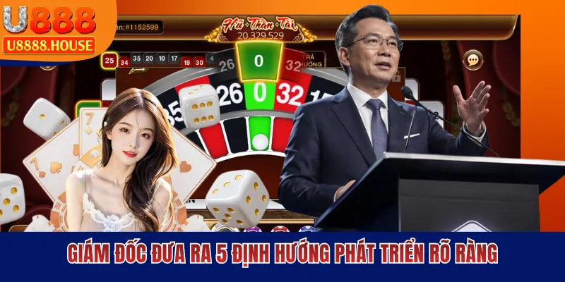 Giám đốc đưa ra 5 định hướng phát triển rõ ràng
