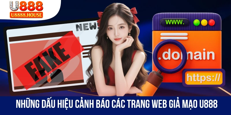 Những dấu hiệu cảnh báo các trang web giả mạo U888