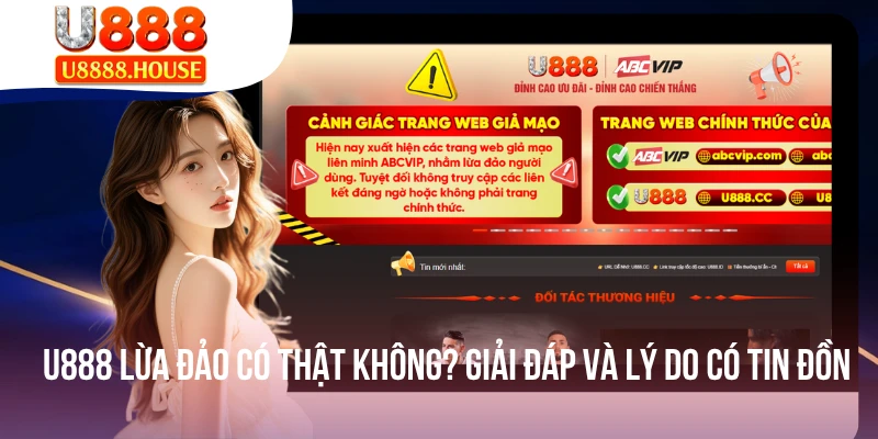 U888 Lừa Đảo Có Thật Không? Giải Đáp Và Lý Do Có Tin Đồn
