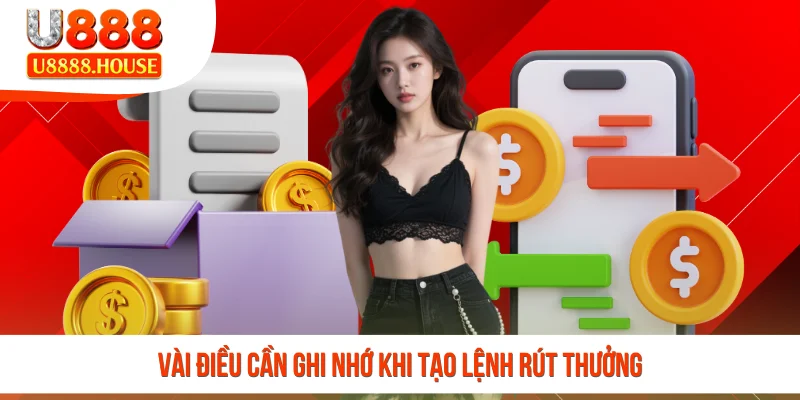 Vài điều cần ghi nhớ khi tạo lệnh rút thưởng